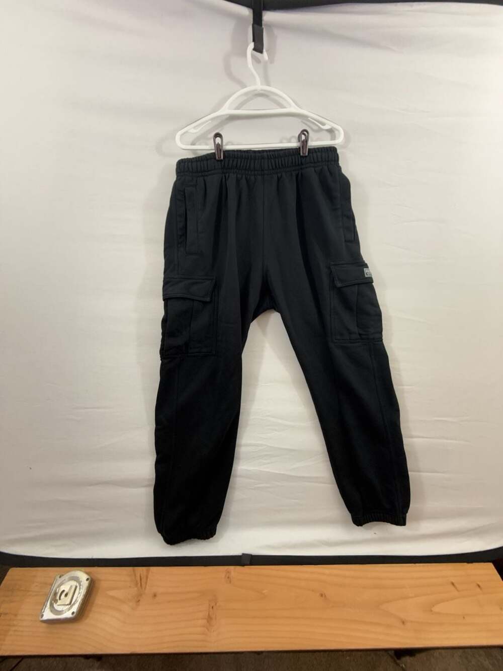 Pro Club Heavyweight Cargo Sweatpants Black